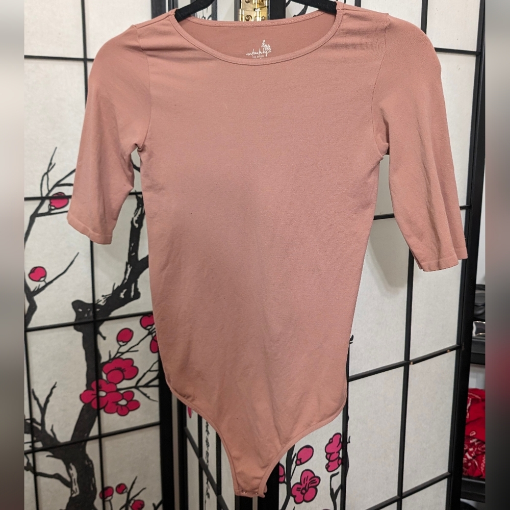Free people Intimates bodysuit blush s
